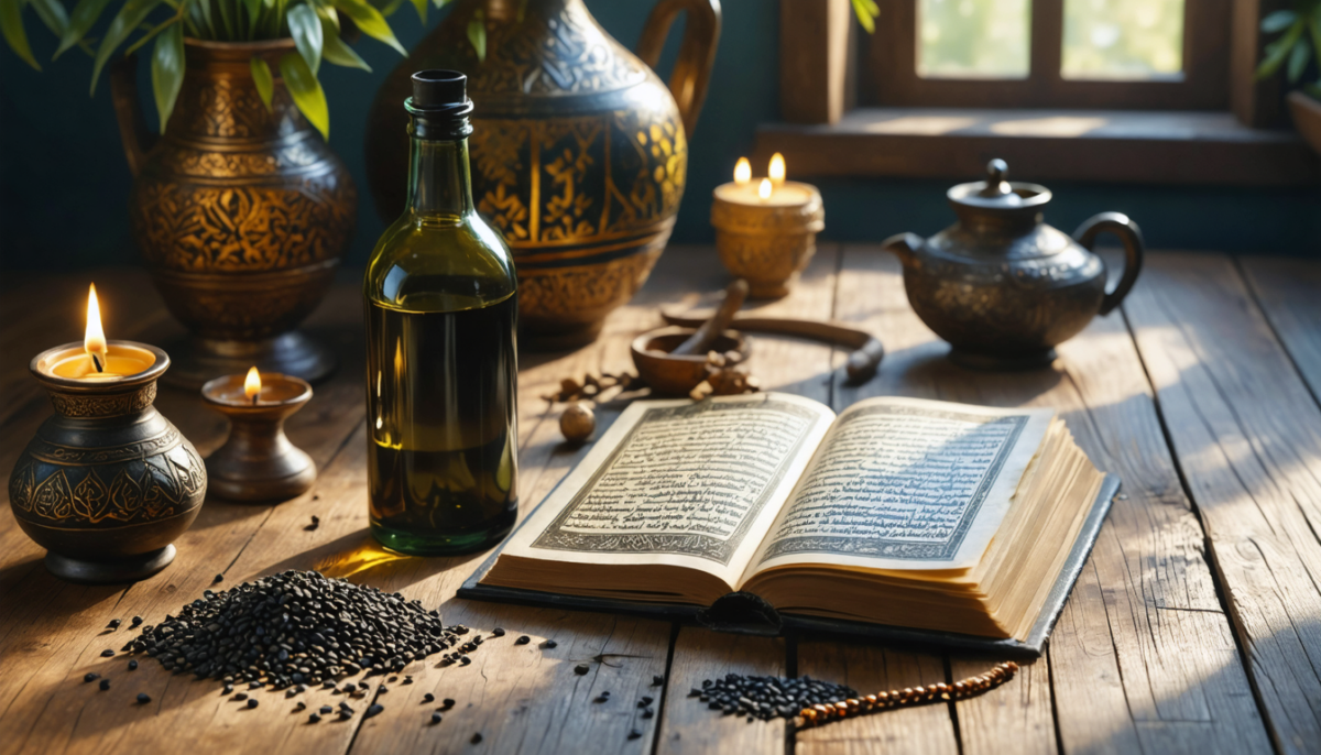découvrez les vertus sacrées et les usages traditionnels de l'huile de nigelle dans l'islam prophétique, un trésor naturel aux bienfaits spirituels et médicinaux reconnus.