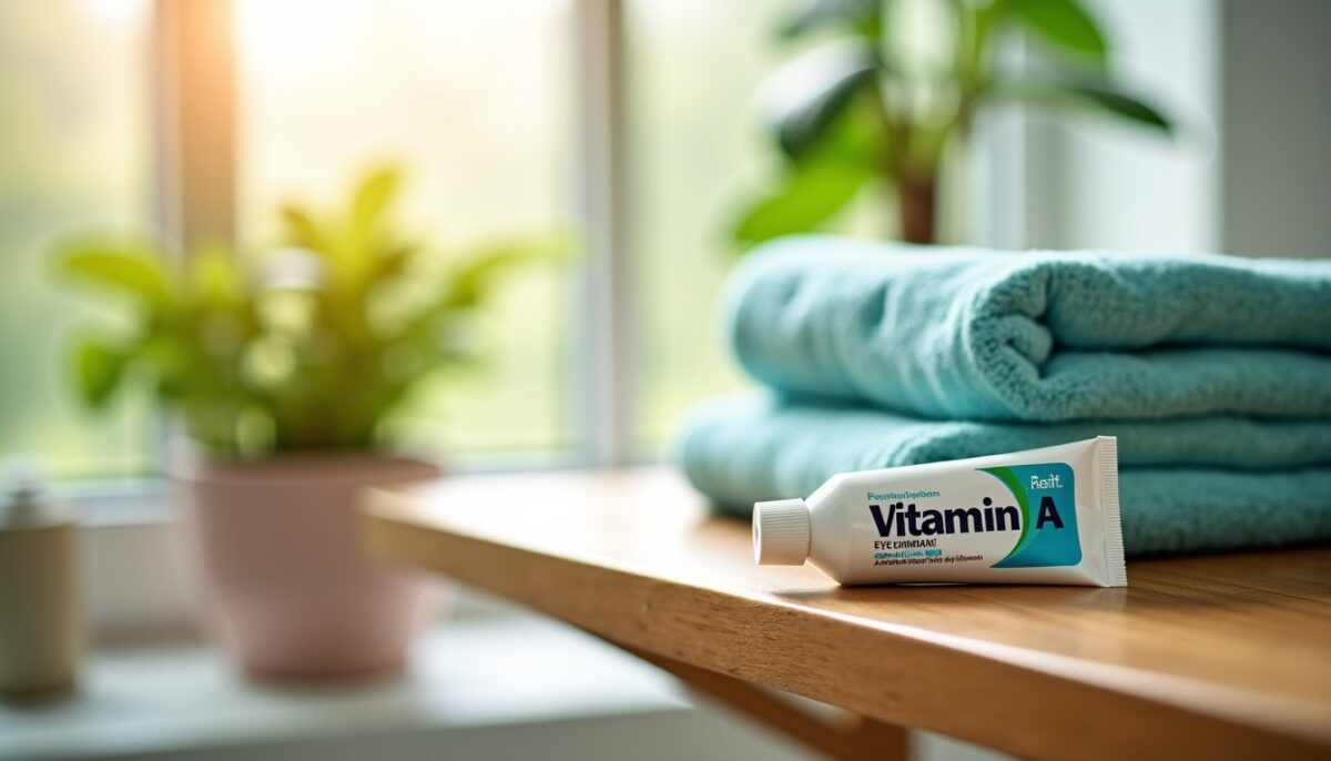 Pommade ophtalmique à la vitamine A : guide complet, conseils d'utilisation et solutions de rechange