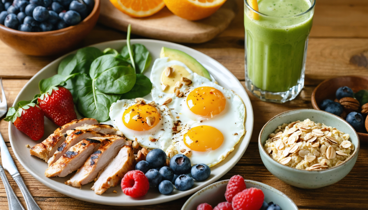 découvrez des recettes savoureuses et des aliments incontournables pour un petit déjeuner efficace favorisant la prise de masse musculaire.