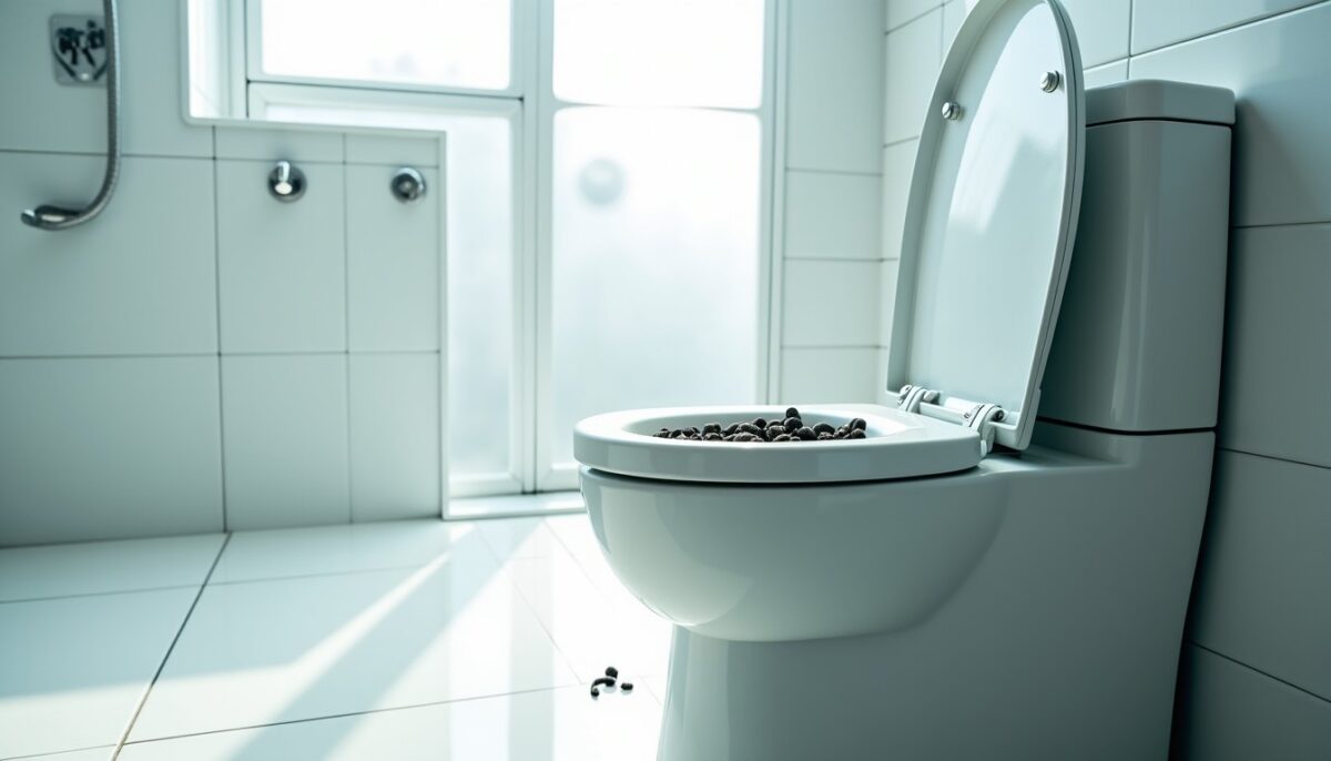 Invasion de vers noirs dans vos toilettes : comprendre les causes, évaluer les risques et trouver des solutions efficaces